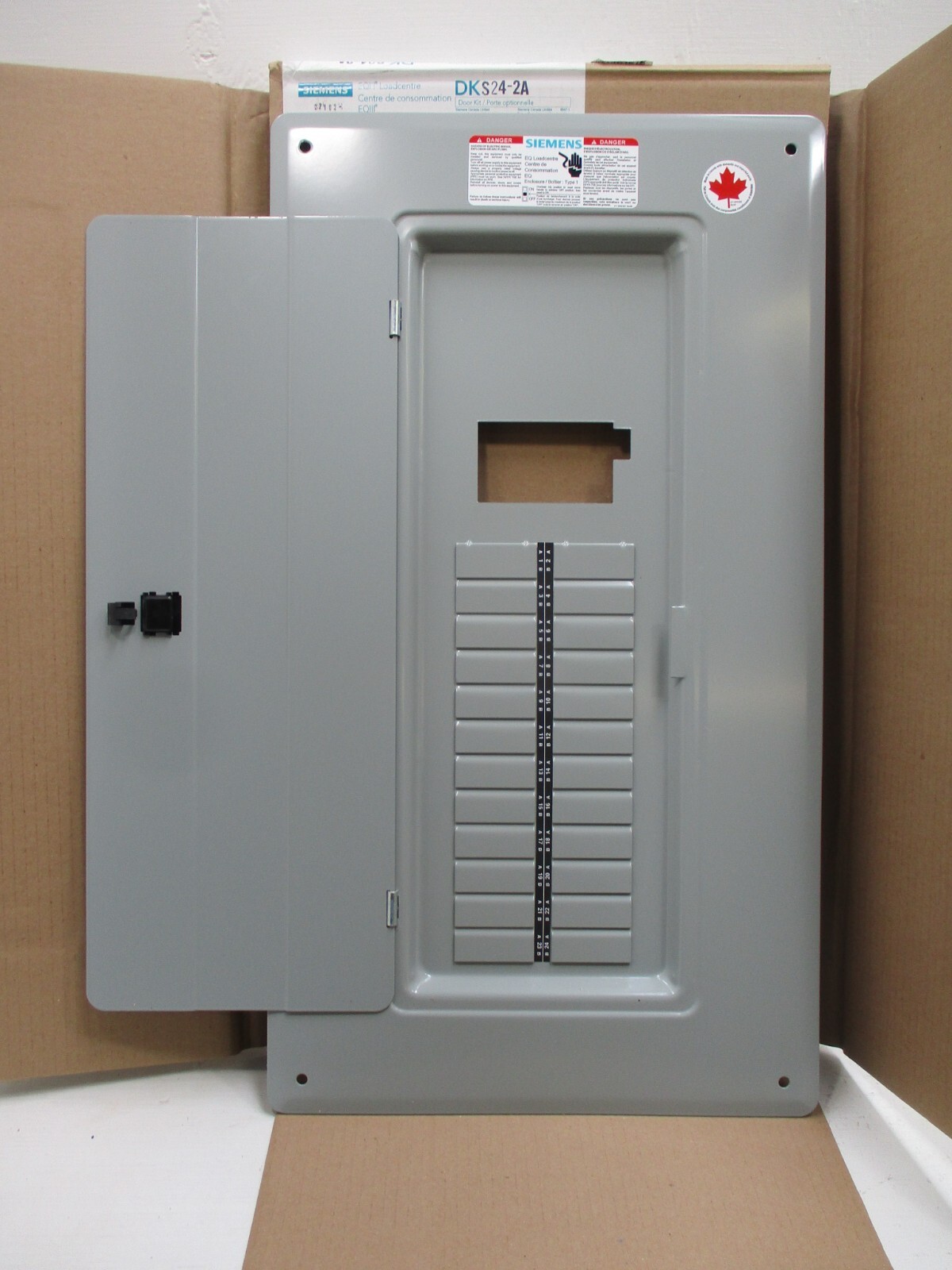 NEW Siemens DKS24-2A EQ-III Load Center Door Kit Breaker Panel Front Cover Trim