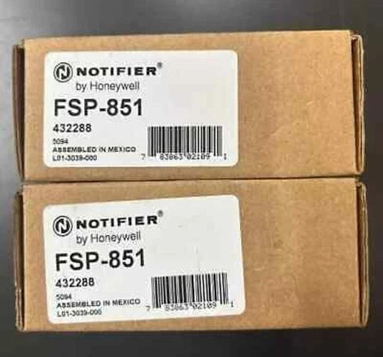 NOTIFIER FSP-851 SMOKE DETECTOR FSP 851 FIRE ALARM SP 851 MADE IN USA