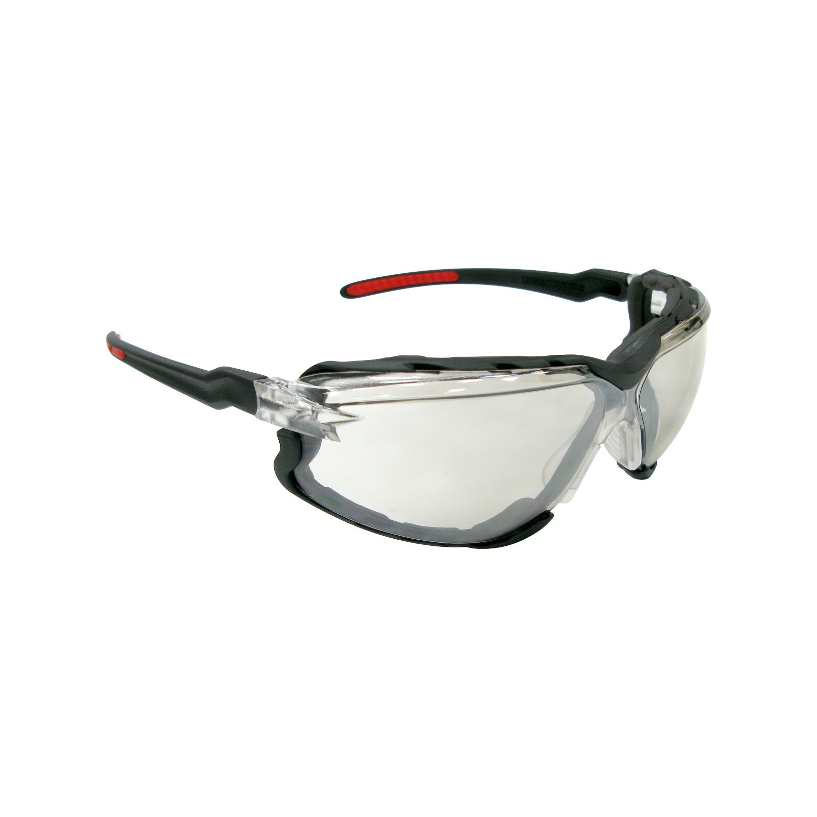 6-PR Falcon Anti-UV Indoor/ Outdoor Safety Glasses w Removable Foam Lined Gasket
