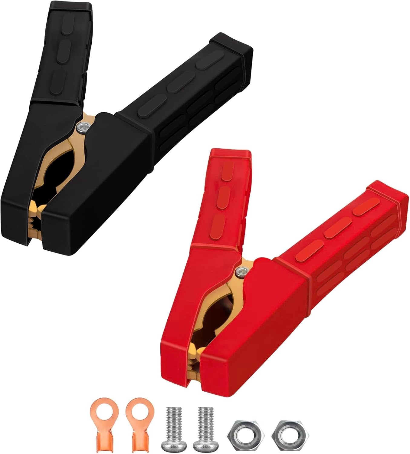 Jumper Cable Clamps 1 Pair, Battery Pure Copper, Charger…