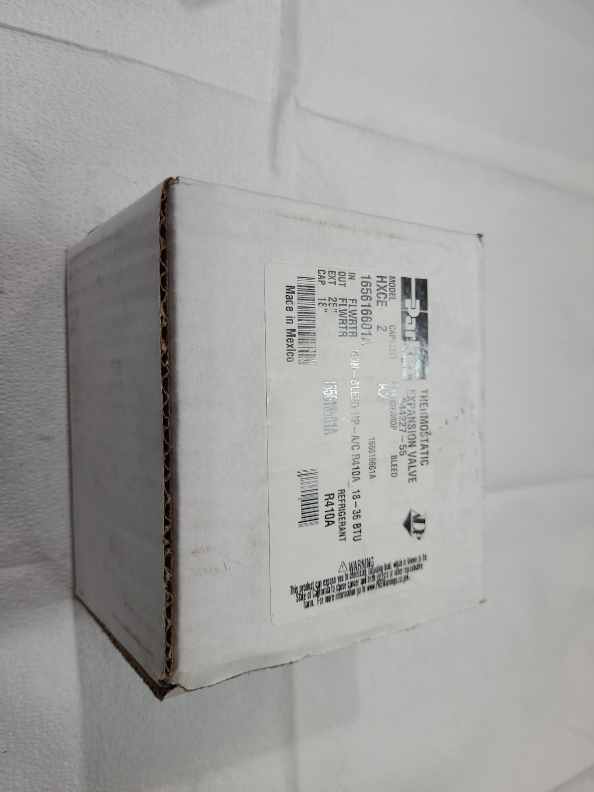 Parker HXCE 165616601A OEM Thermostatic Expansion Value TXV Kit- 1.5-3.0 Tons