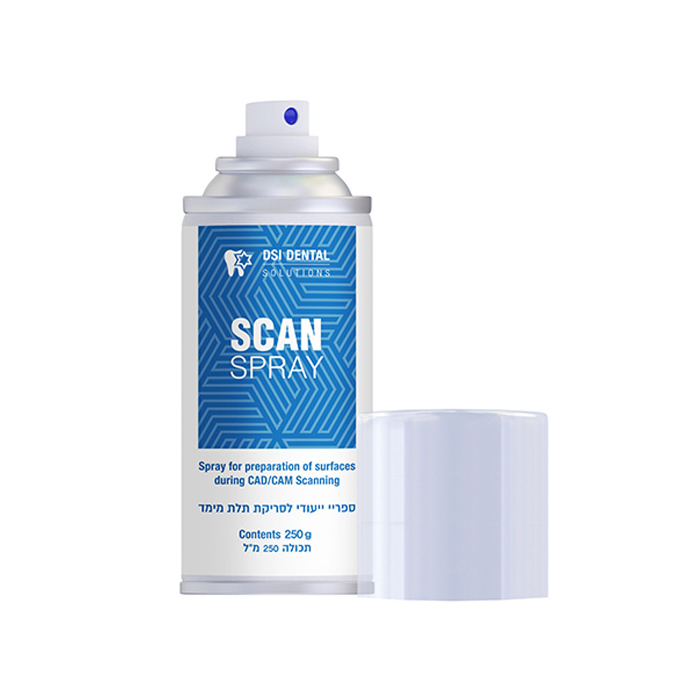 Dental Lab CAD/CAM 3D Extra-Oral Scan Spray for Dental Scanning 250g Fast Drying