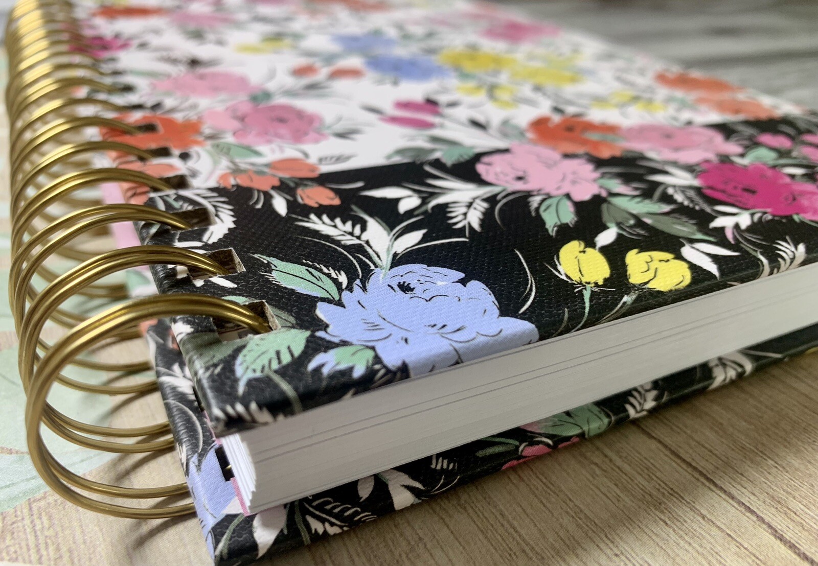Punch Studio Journal Notebook Diary 250 Lined Pages Hardcover Double Spiral Gift