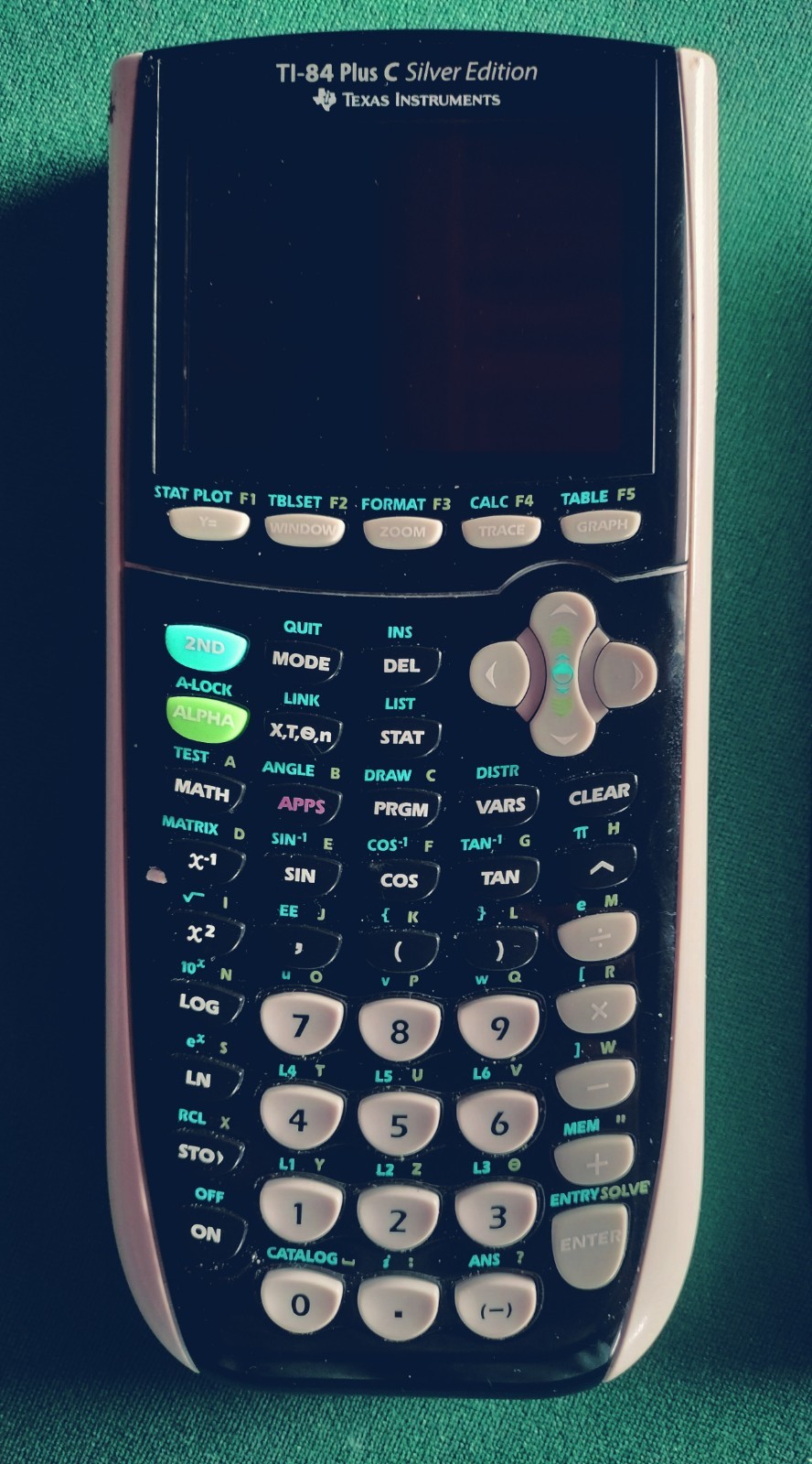 Texas Instruments TI-84 Plus C Silver Edition Calculator – Works Great!