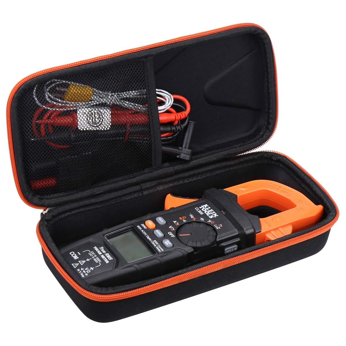 Hard Storage Carrying Case for Klein Tools CL800 Digital Clamp Meter