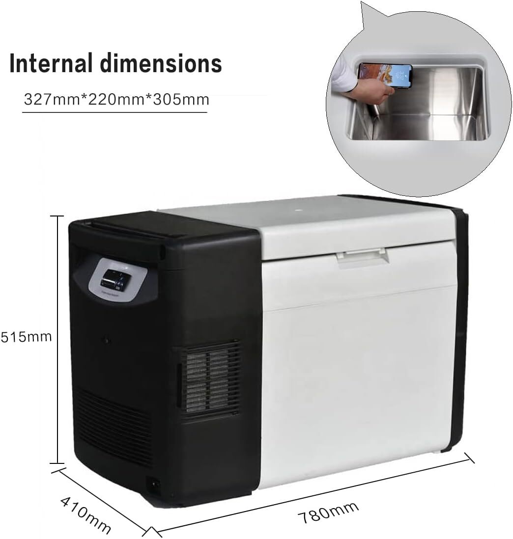 -86℃ 20L Lab Portable Ultra Low Temperature Refrigerator Freezer Deep Freezer
