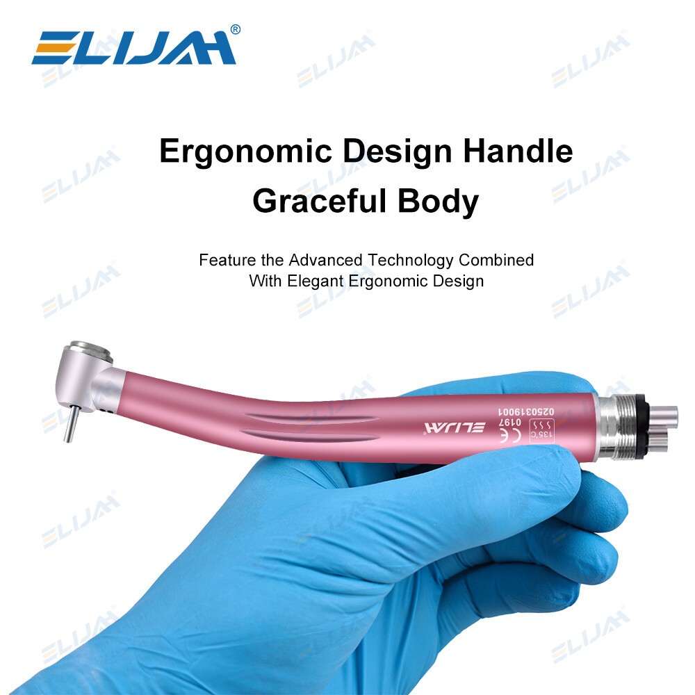 Dental High Speed/Slow Low Speed Handpiece Contra Angle Air Motor Kits 2/4 Holes