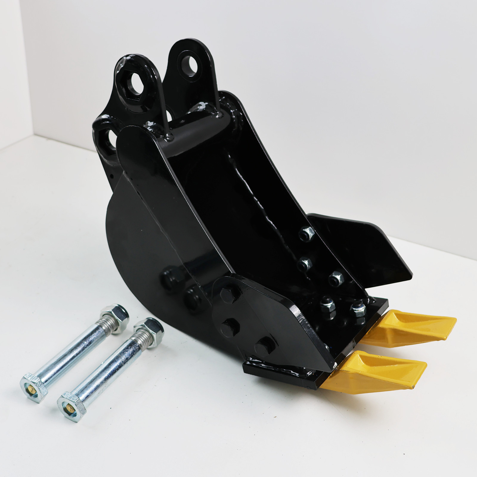 200mm Narrow Digging Bucket Attachment For 0.8-1.8Ton Mini Excavator 25mm Pin