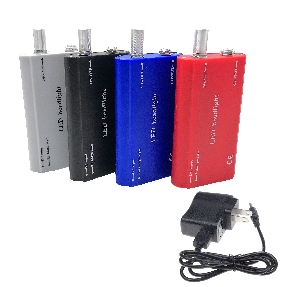 1800mah Battery no Bulb Power Plastic Shell with Belt-clip for Dental Headlight