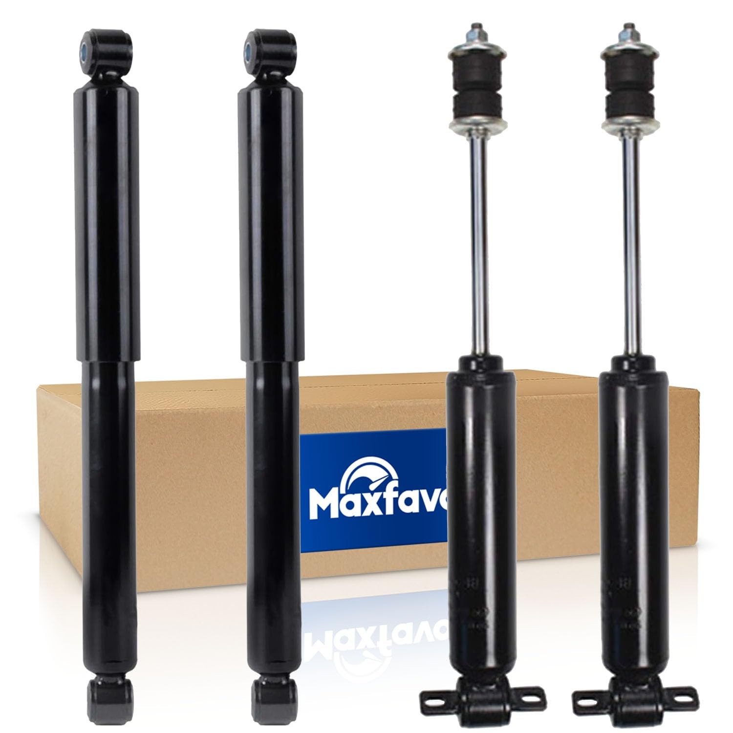 Front Rear Shocks Struts for Toyota Pickup 1984-1995 RWD 2.4L 3.0L w/o 1 Ton
