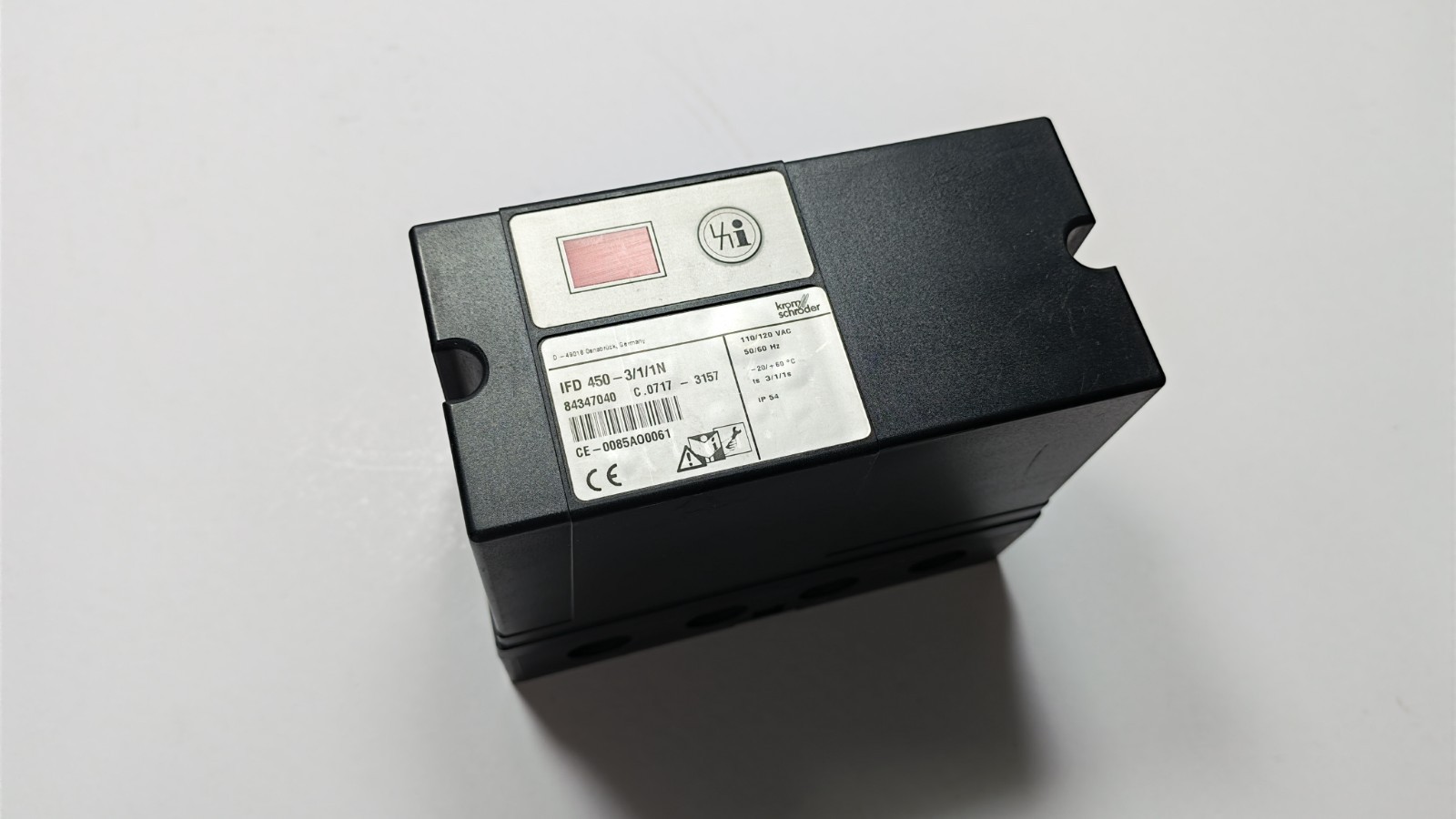 KROM SCHRODER IFD 450-3/1/1N BURNER CONTROL UNIT