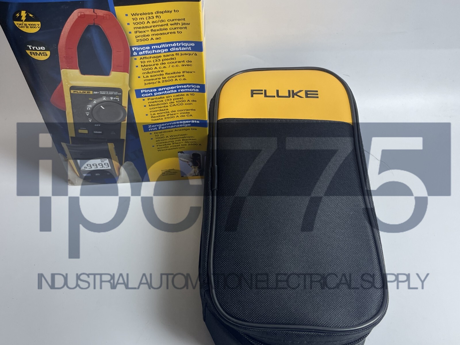 Fluke 381 Remote Display True RMS AC/DC Clamp Meter with iFlex NEW