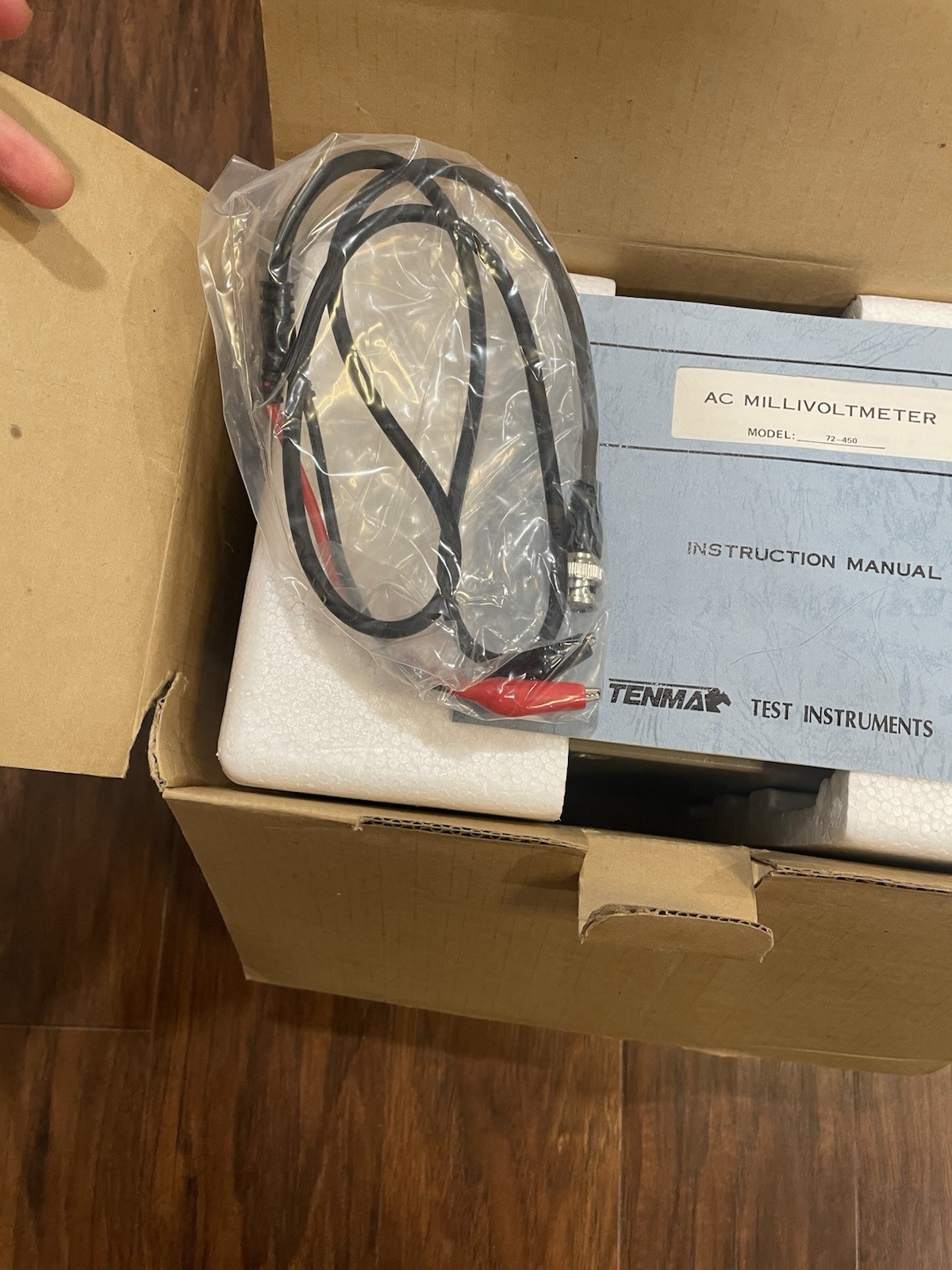 Tenma 72-450 AC Millivolt Meter Test Equipment Millivoltmeter