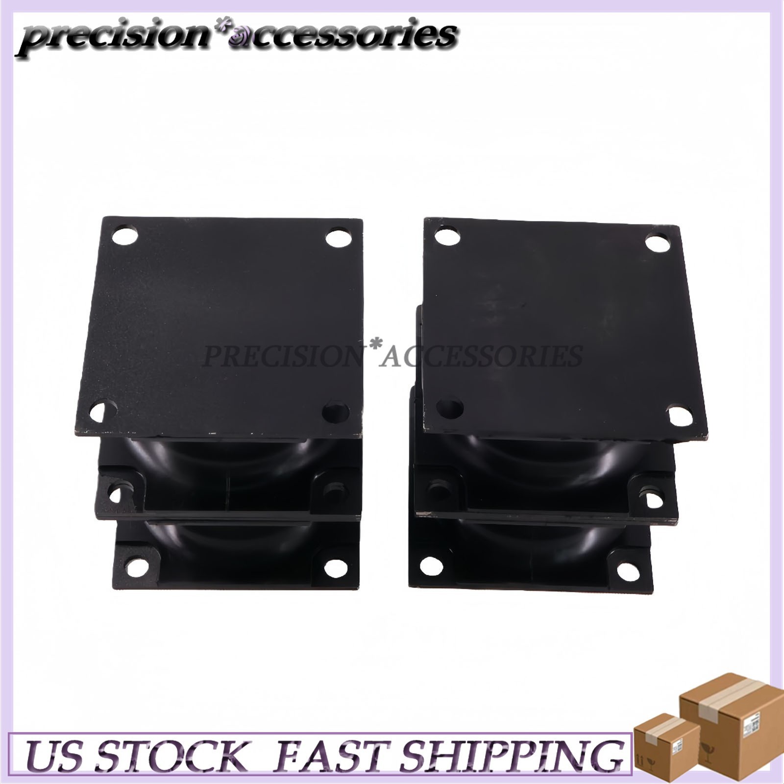 4PCS Vibratory Plate Compactor Rubber Isolator Shock Mount For Bobcat PCF64