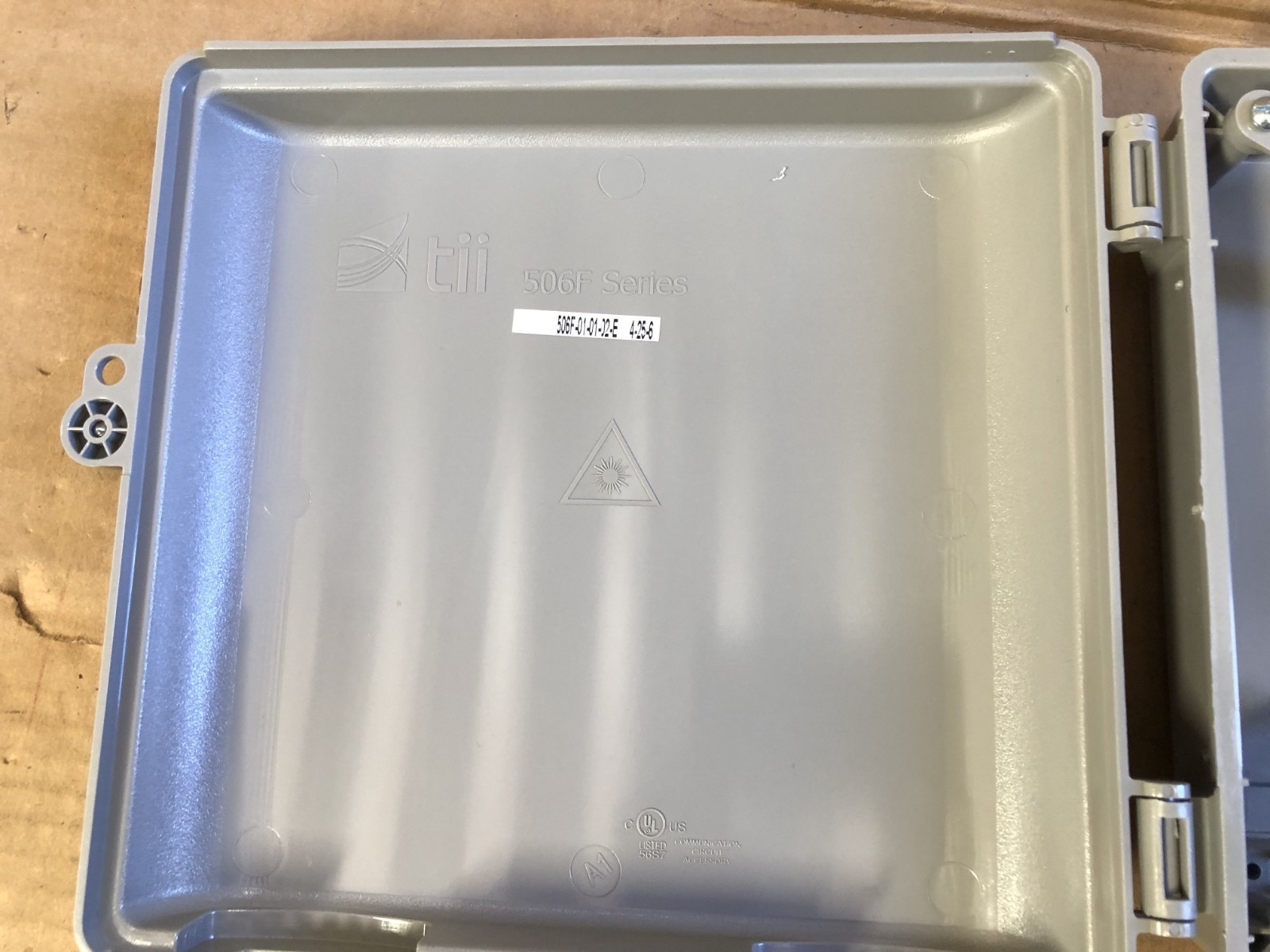 Lot Of 5 TII Network Technologies Wire Terminal Box Enclosure 506F-01-01-02-E