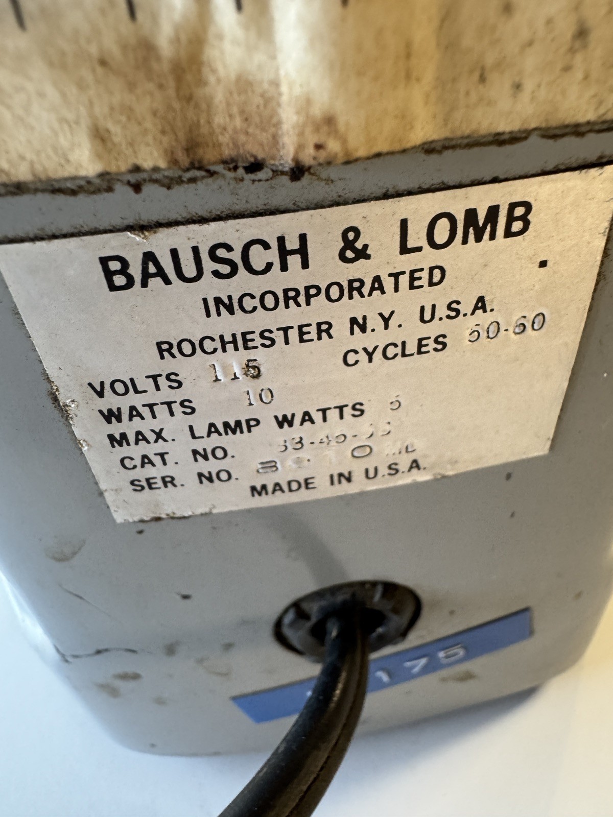 Bausch & Lomb Chemistry/Lab/Benchtop Refractometer 33 45 58