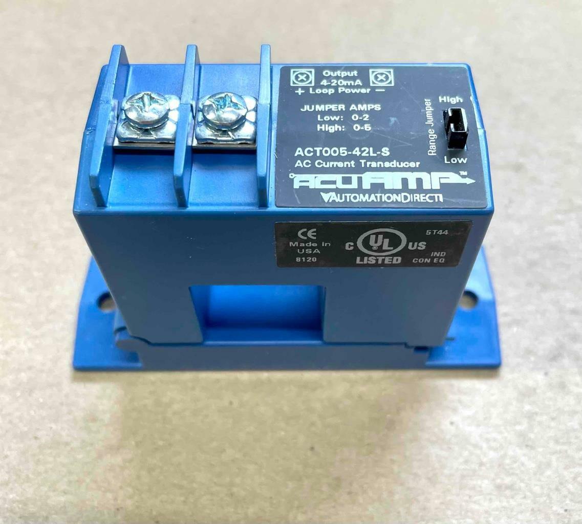 ACUAMP Automation Direct ACT005-42L-S AC Current Transducer- 1 Unit