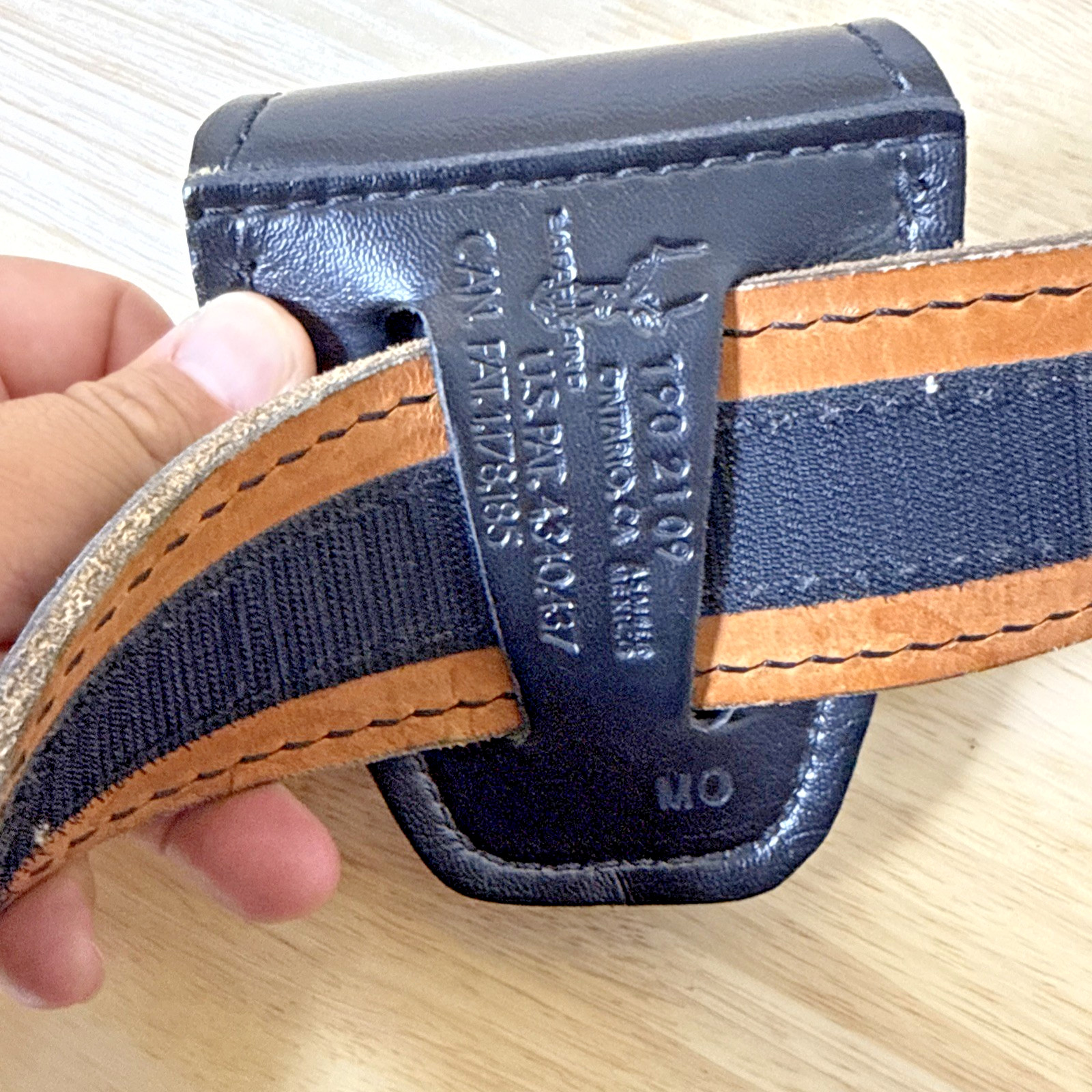 Safariland Model 94 Tactical Leather Belt w/ Gun Holster & Attachments READ