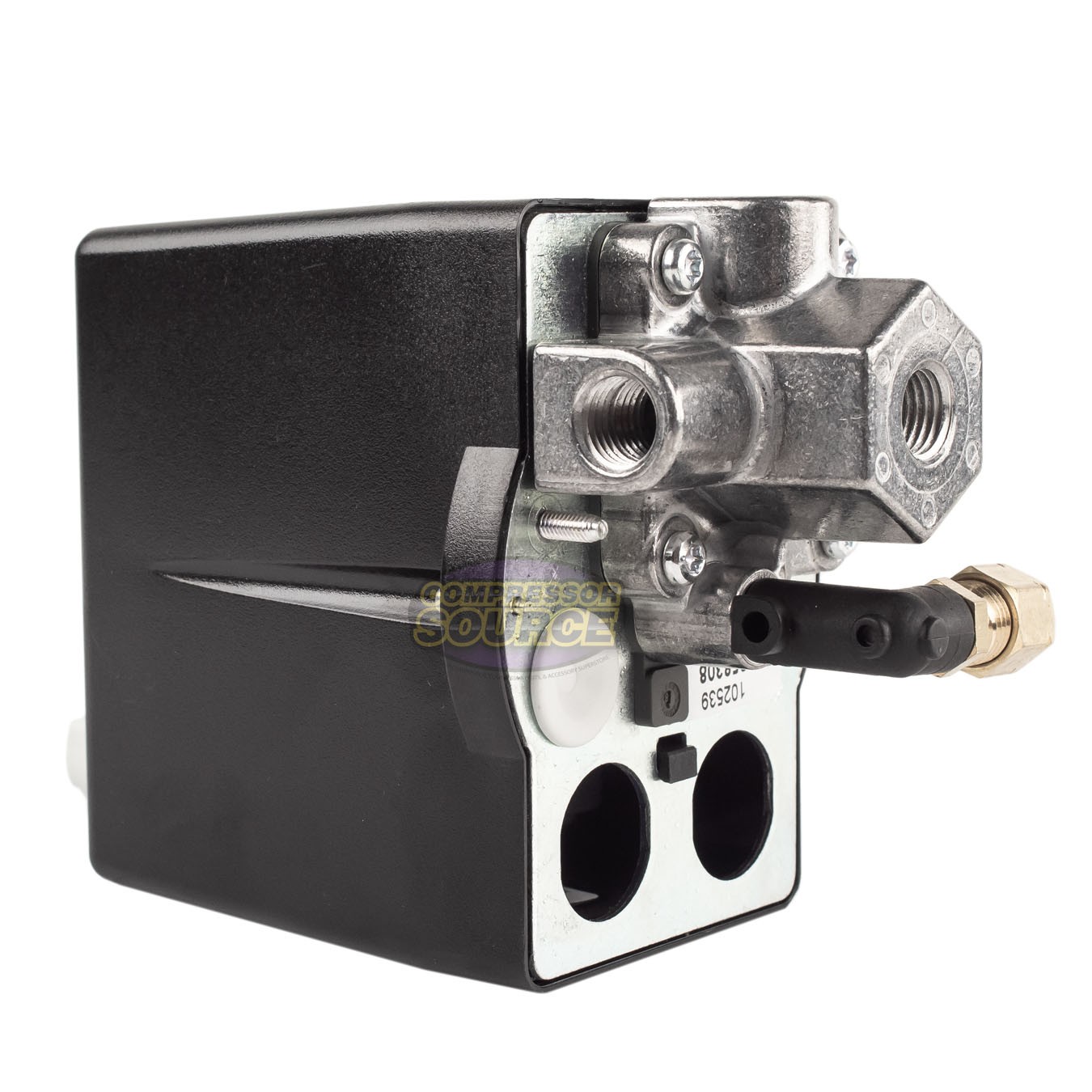 Condor MDR3/11 120-150 PSI 4 Port Pressure Switch Adjustable Overload 1/4″ FNPT