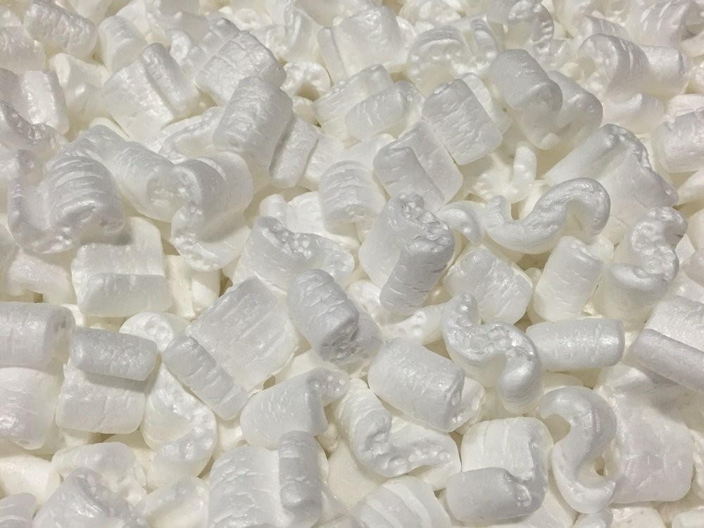 Packing Peanuts Shipping Anti Static Bio Loose Fill 8 cu ft Feet White