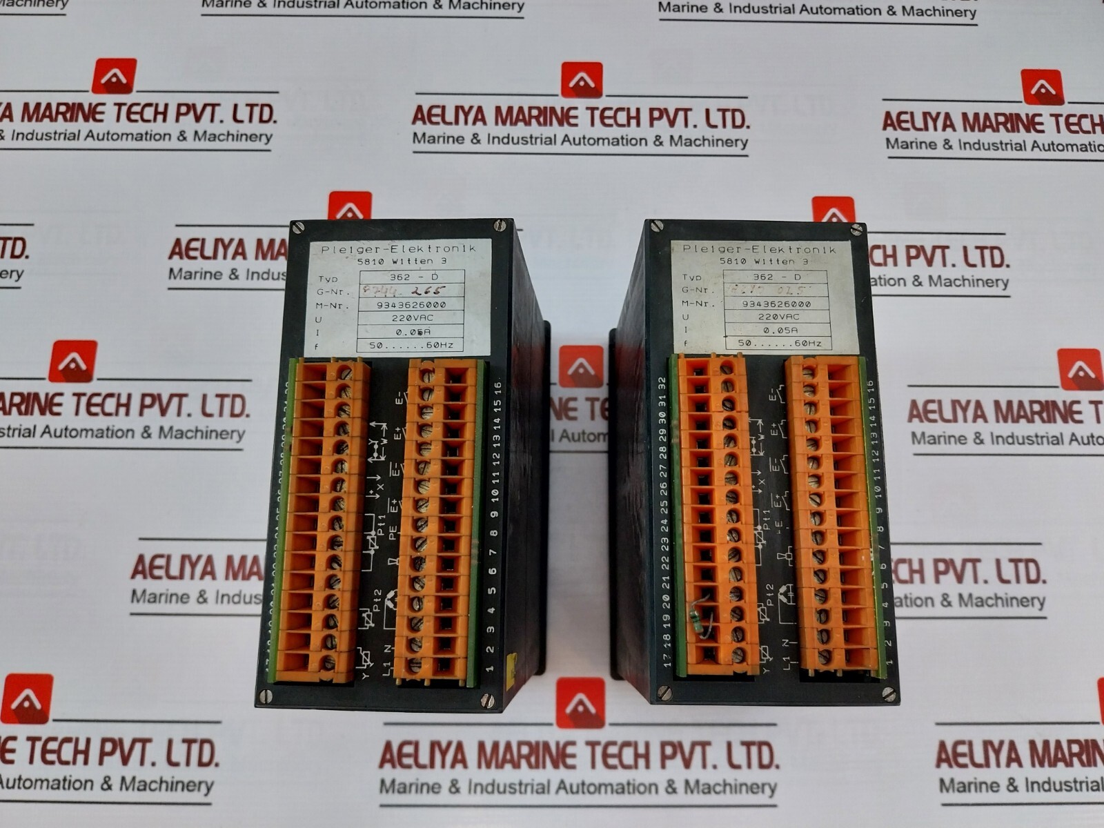 Pleiger-elektronik 362-d Controller 5810 WITTEN 3 9343626000 220VAC 50-60HZ