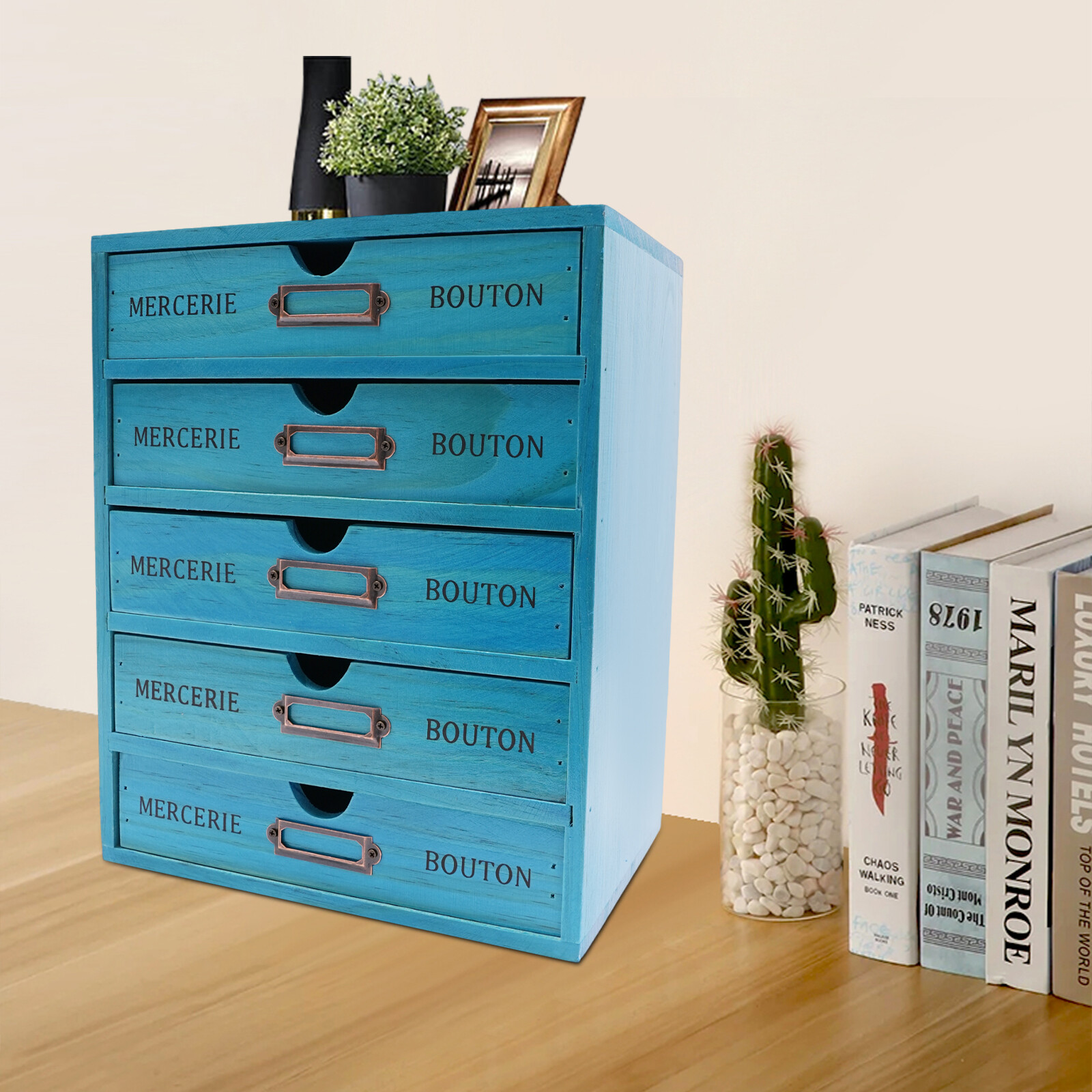 New 5-Tier Drawer Cabinet | Desktop Organizer Box | File Drawer Organizer SALE