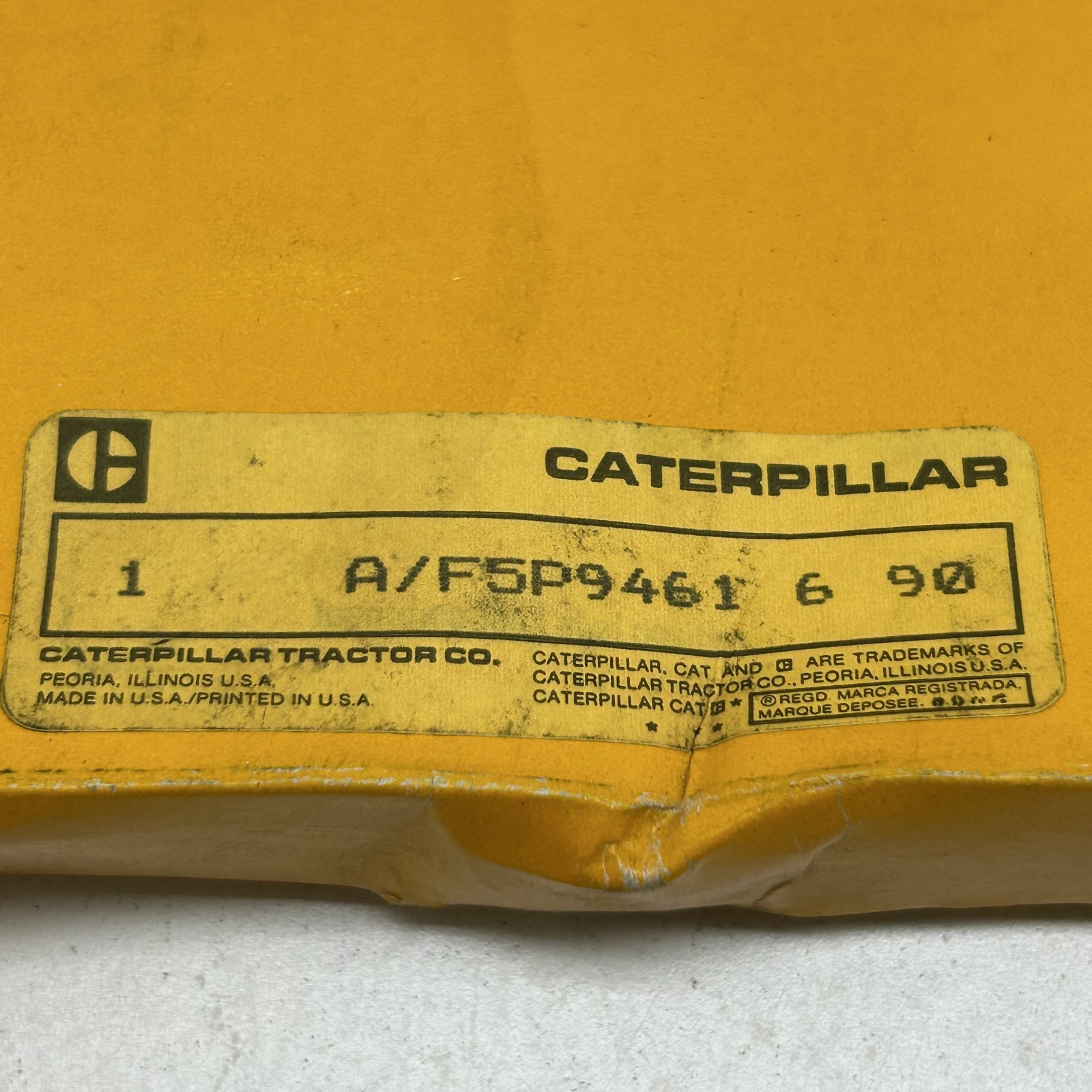 Caterpillar Genuine OEM CAT 5P9461 Fuel System Gasket Kit