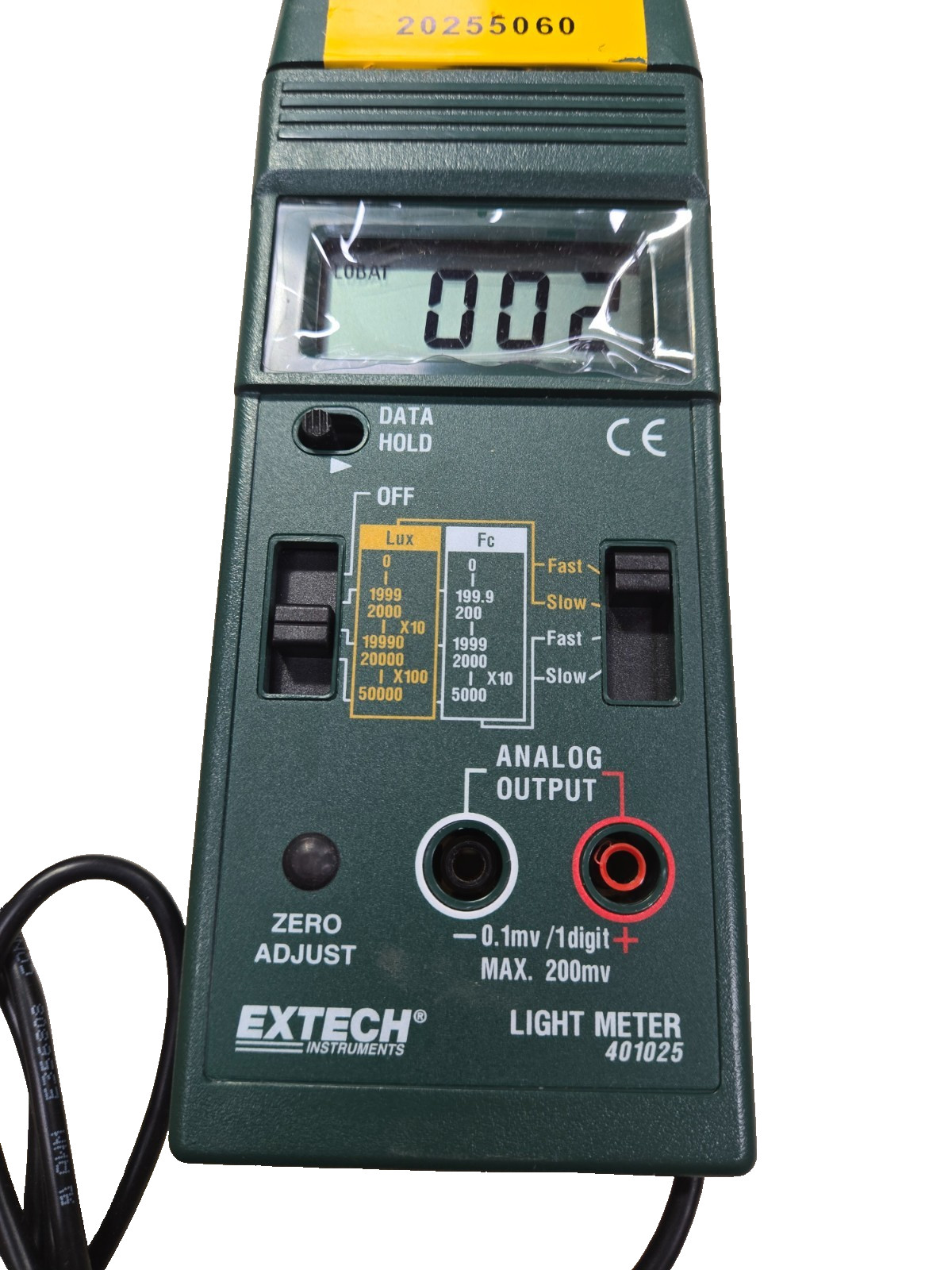 Extech Digital Lightmeter 401025