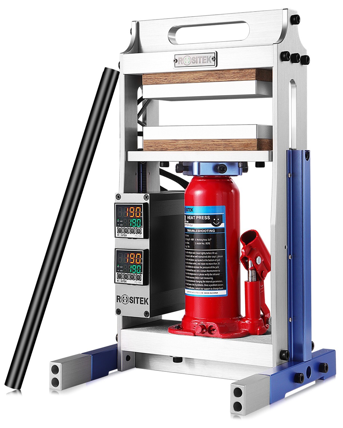 ROSITEK by Dabpress 8 Ton Heat Press Machine – Dual 3×7 Heated Plates