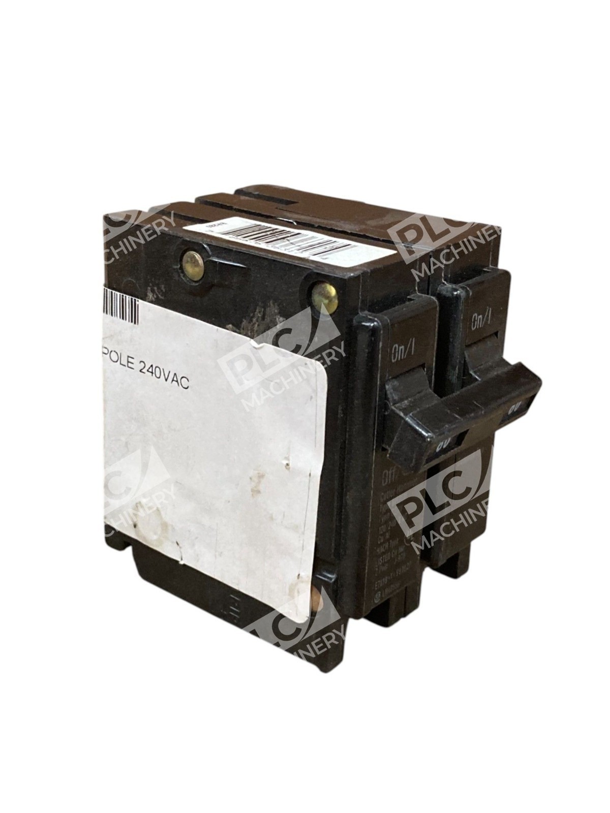 Cutler Hammer C280 HACR 2 Pole 80A Circuit Breaker BR280