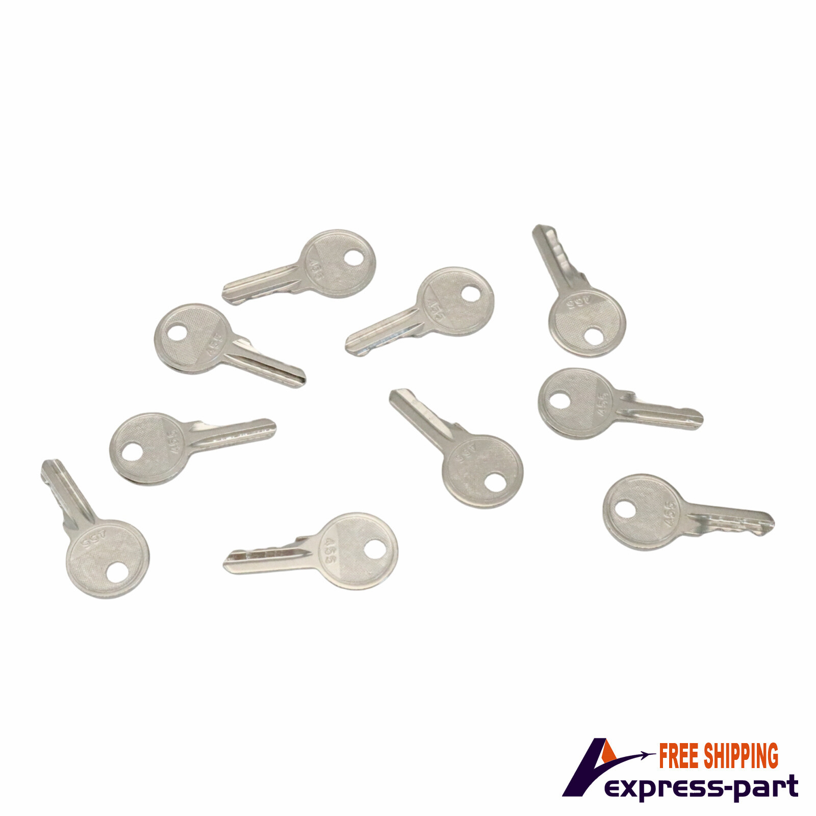 NEW 10 Keys 455 104466 FOR Genie Skyjack Snorkel Terex Vermeer Upright Lifts