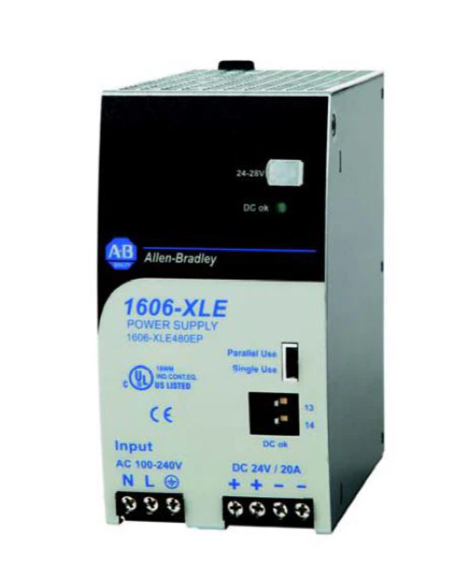 Allen-Bradley 1606-XLE480EP Power Supply | 24V DC | 480W | 20A | 100-240V AC