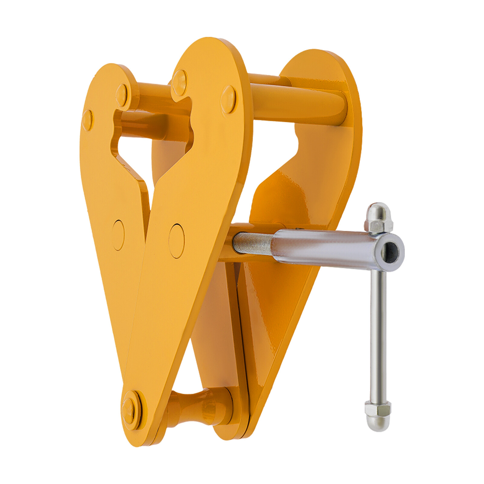 Beam Clamp 3 Ton Load Capacity Lifting Clamp Adjustable Opening Flange 80-320mm