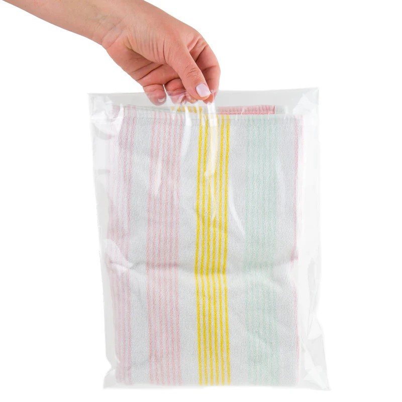 1000 Pieces 12″ x 18″, Poly Bags with Top Opening for Shipping, 1 Mil