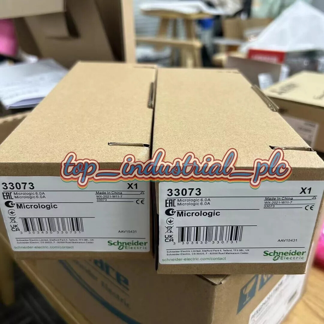 33073 New Schneider 33073 Micrologic 6.0A In Box Free Shipping 33073