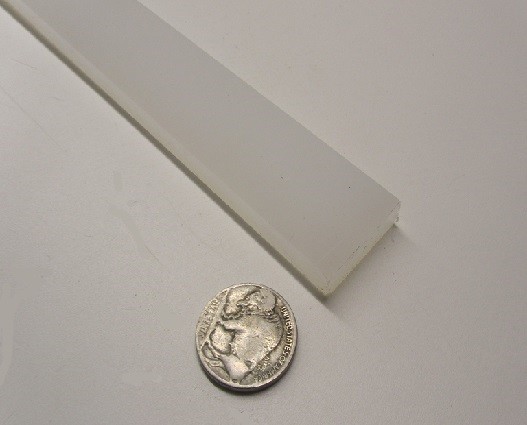 Polypropylene Bar 1/4″ (.250″) Thick x 1.0″ Wide x 48″ Long, 8 pcs, 32 feet
