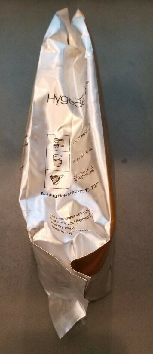 Hygedent HygeMAX 100 Alginate Impression Dental Mint Fast Set 100 Hours Stable