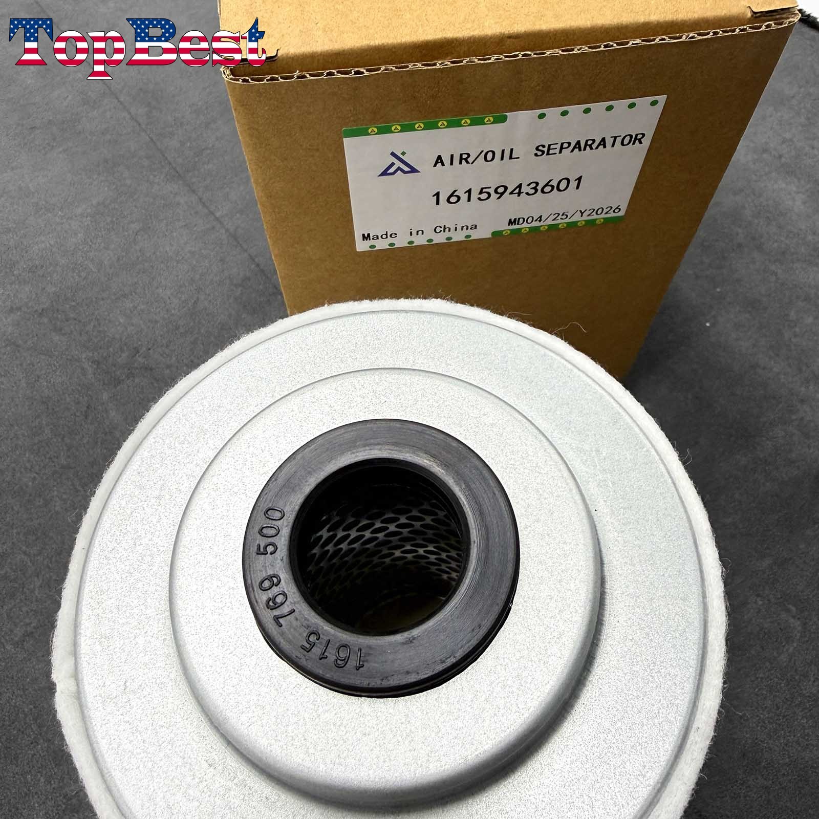 Brand New 1615-9436-01 Air/Oil Separator Compatible for Atlas Copco 1615-9436-00