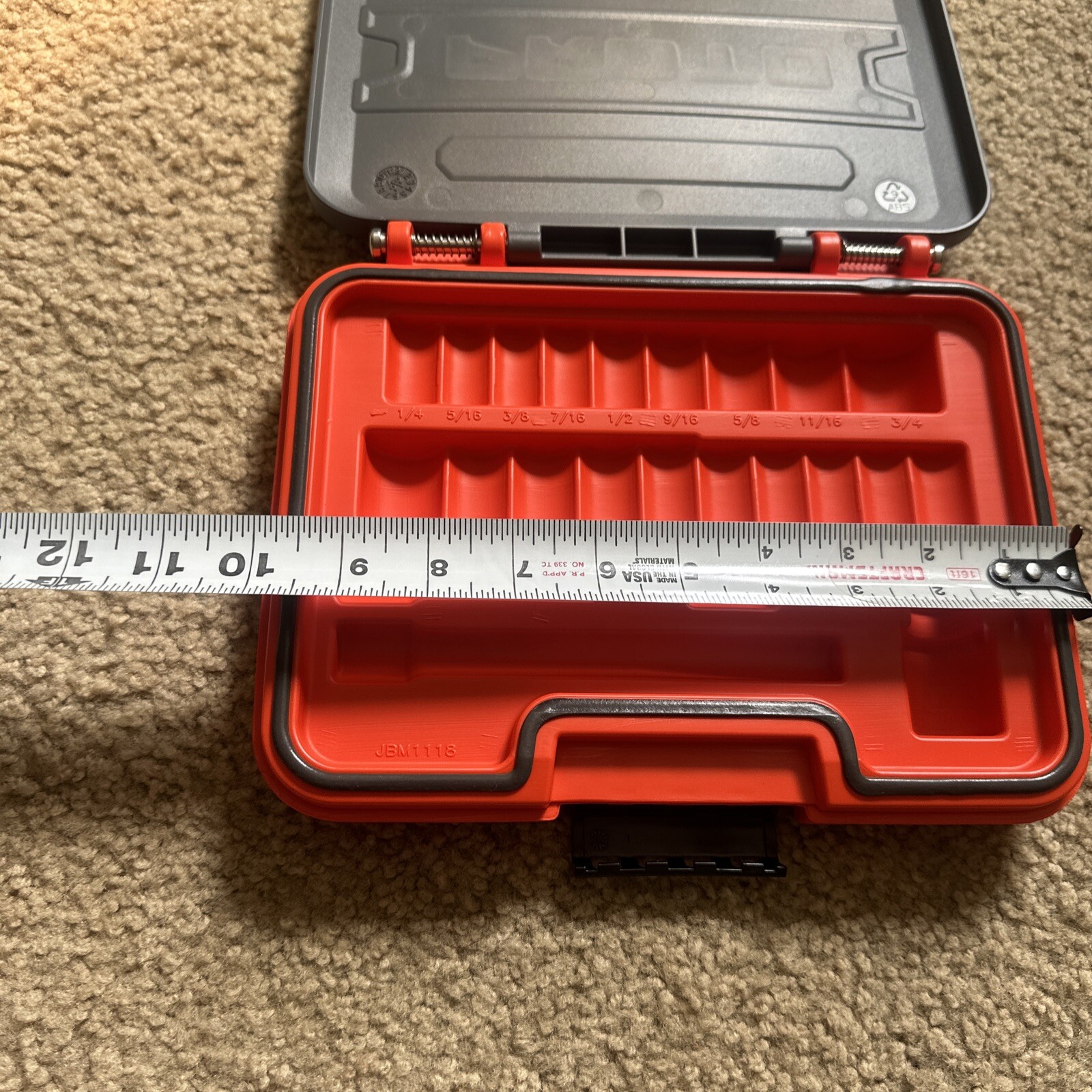 PROTO JBM1118 Socket Storage Case 23pc CASE ONLY