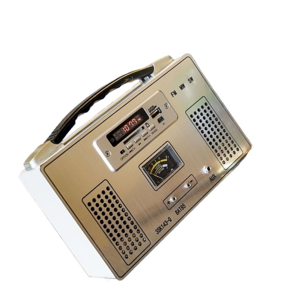 Metal Body For crystal Radio with 200x120x80mm Dimensions and For fm Support