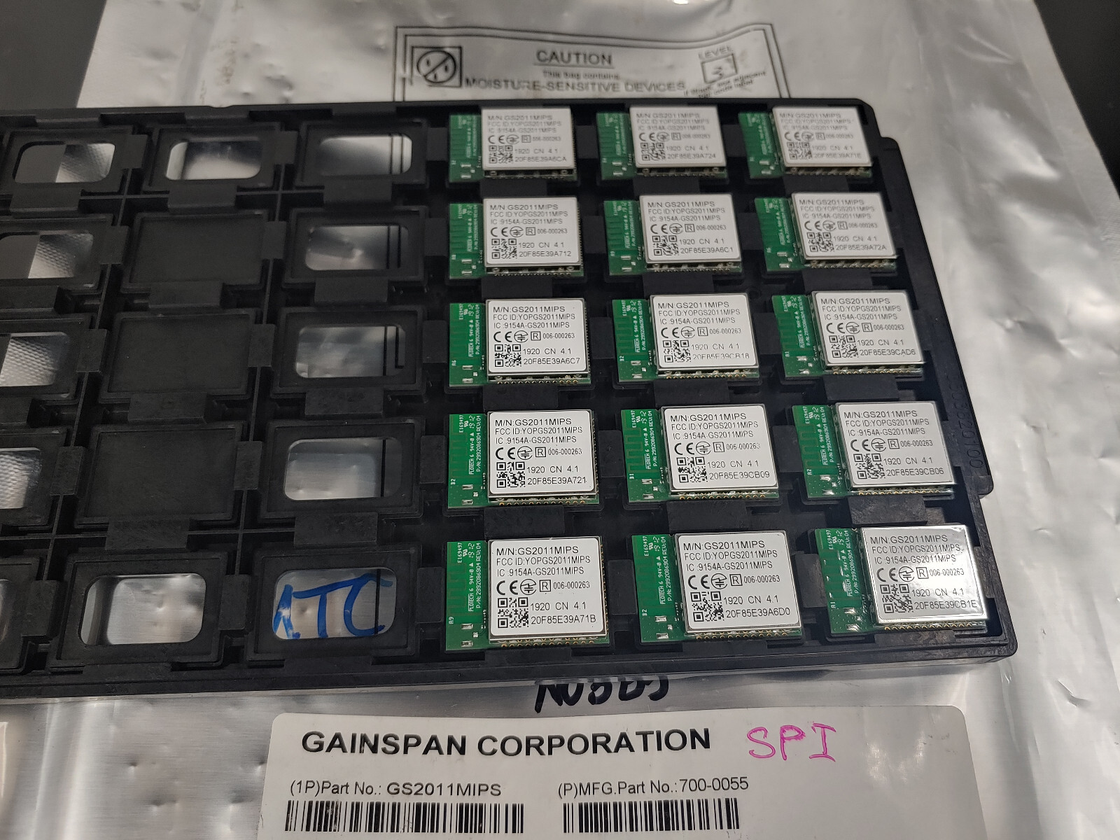 1PC GAINSPAN Corporation GS2011MIPS RF Receiver Unit