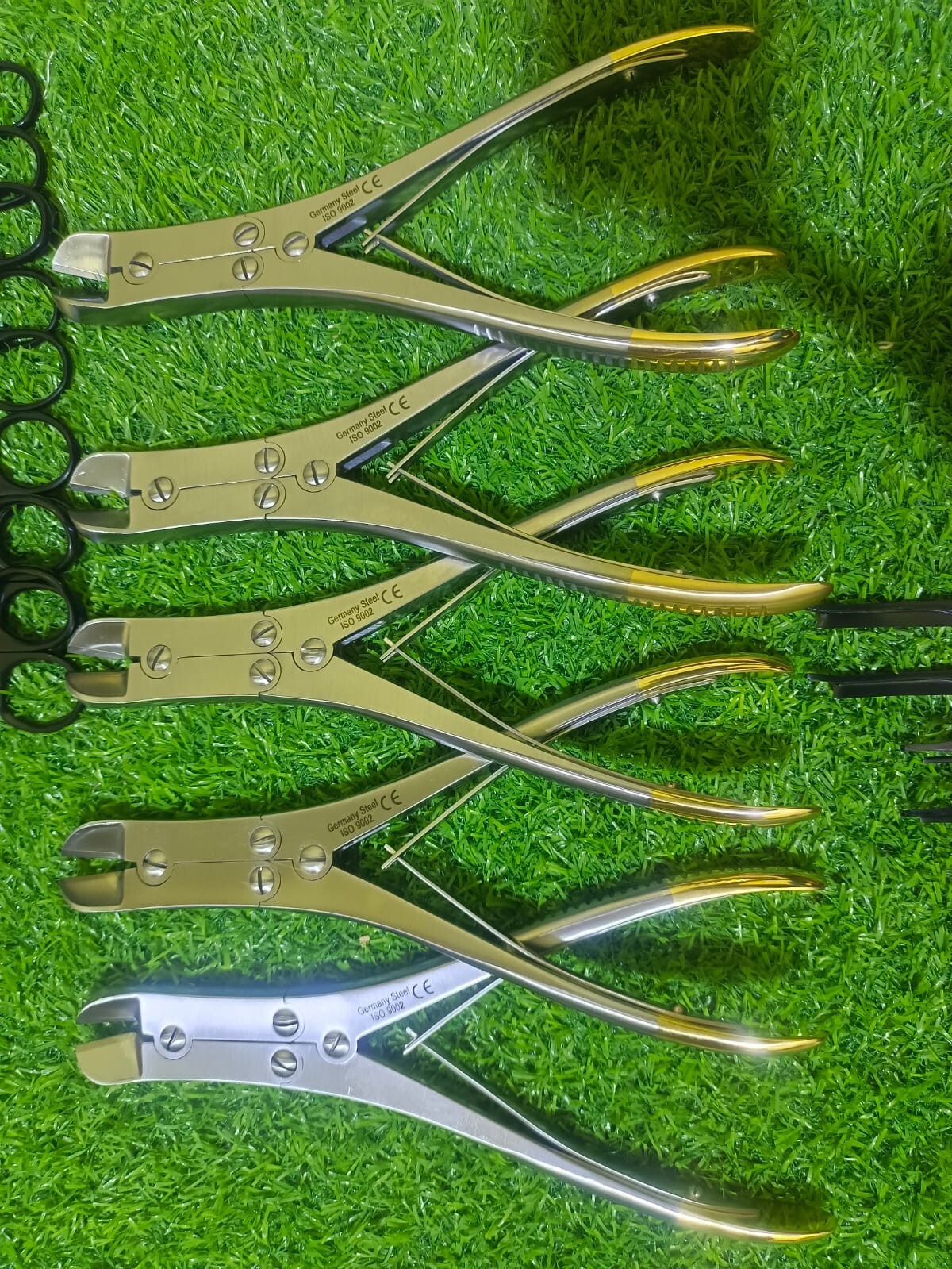ORTHOPEDIC 5 PC TUNGSTEN CARBIDE GERMANY K WIRE CUTTER PLIER 23CM