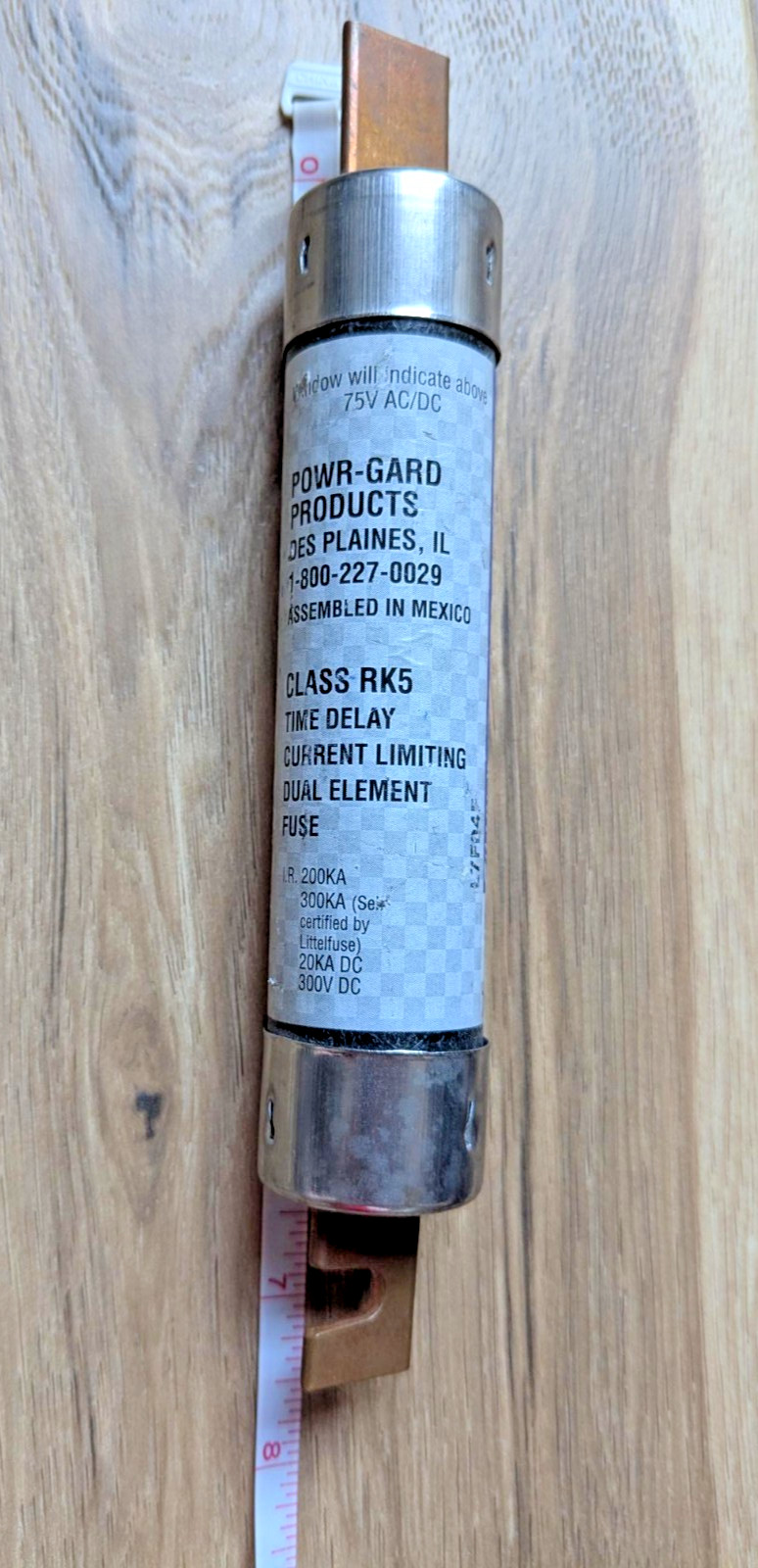 Littelfuse FLSR-70-ID 600Vac 70A Trip Indicator Fuse lot of (1)