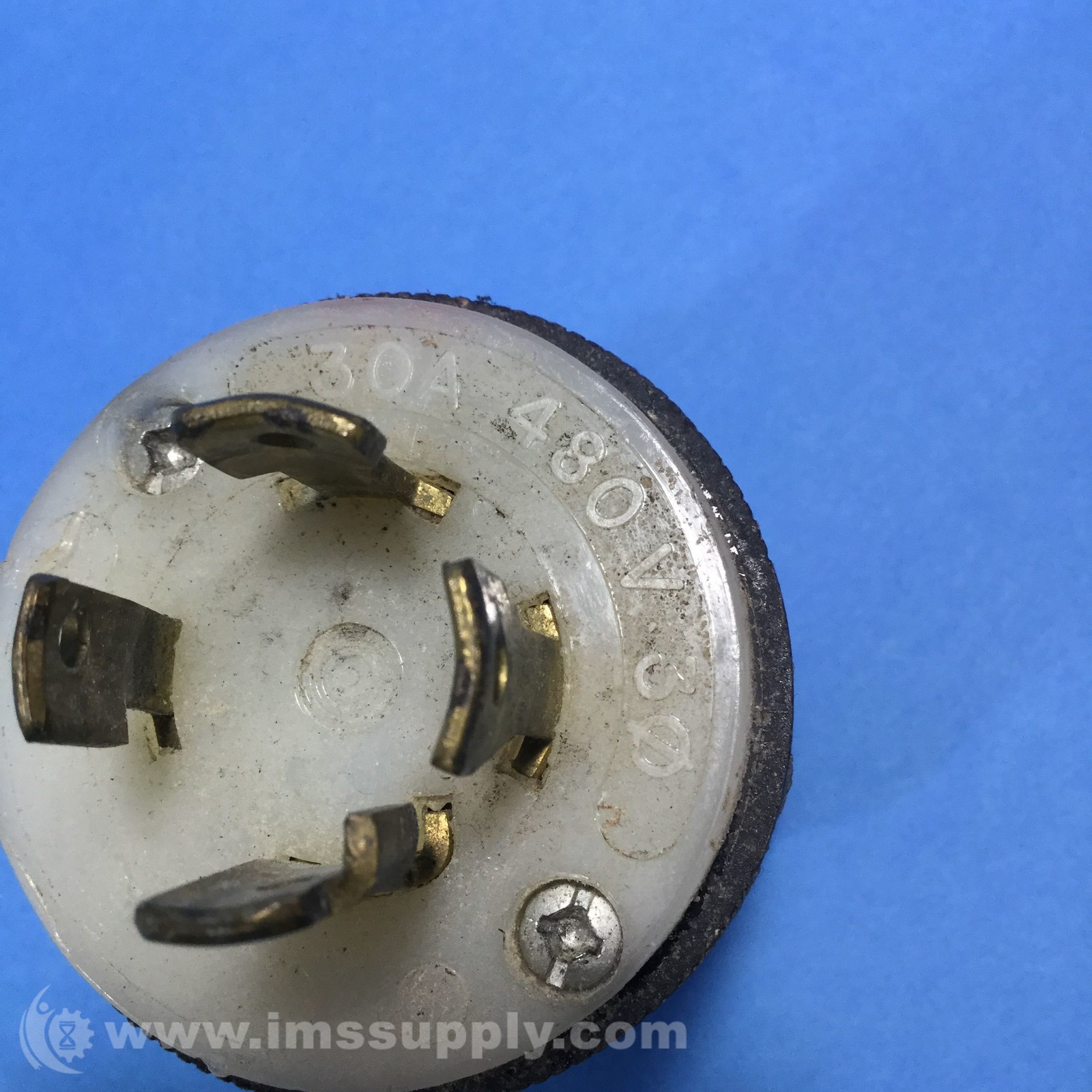 Hubbell HBL2731 30A 3-Phase Locking Plug USIP