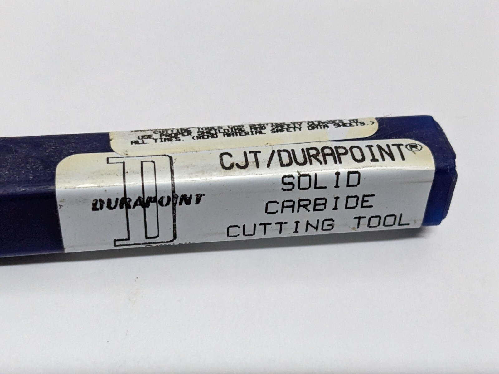 4 pcs. CJT Durapoint Size .1969 Solid Carbide Cutting Tool (NEW).