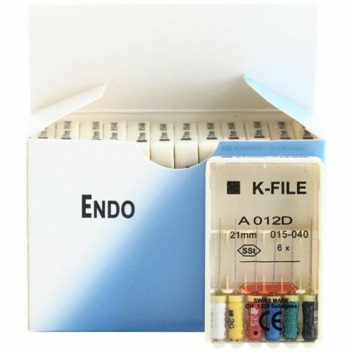 21/25/31mm Endodontic H Files H File Hedstrom Stainless Steel Endo Dental Rotary