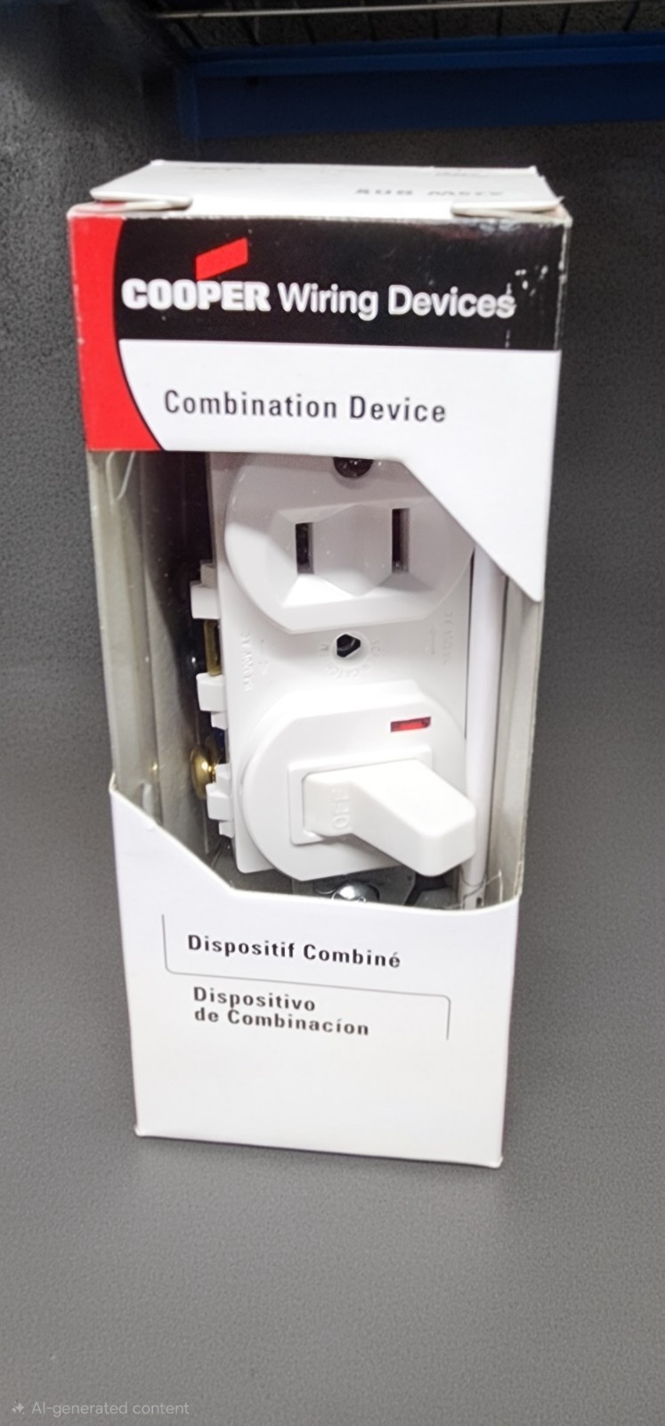 Cooper combination plug switch