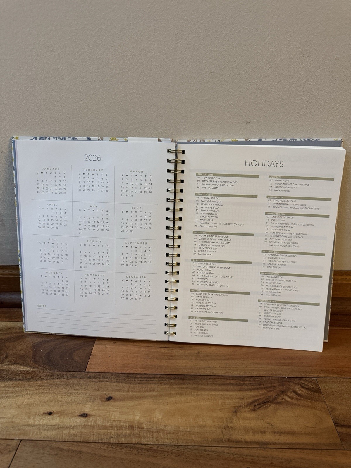 2026 Planner Orange Circle Studio Planner 12 Months Planner Jan-Dec 2026 10×8”