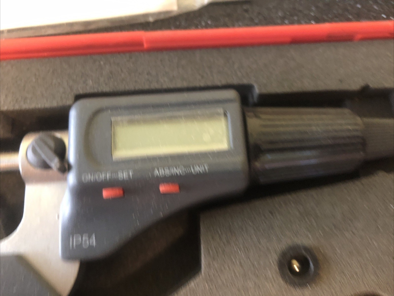 SPI 0-1” Digital Micrometer 13-101-1 IP54 Very Clean Condition case w/papers