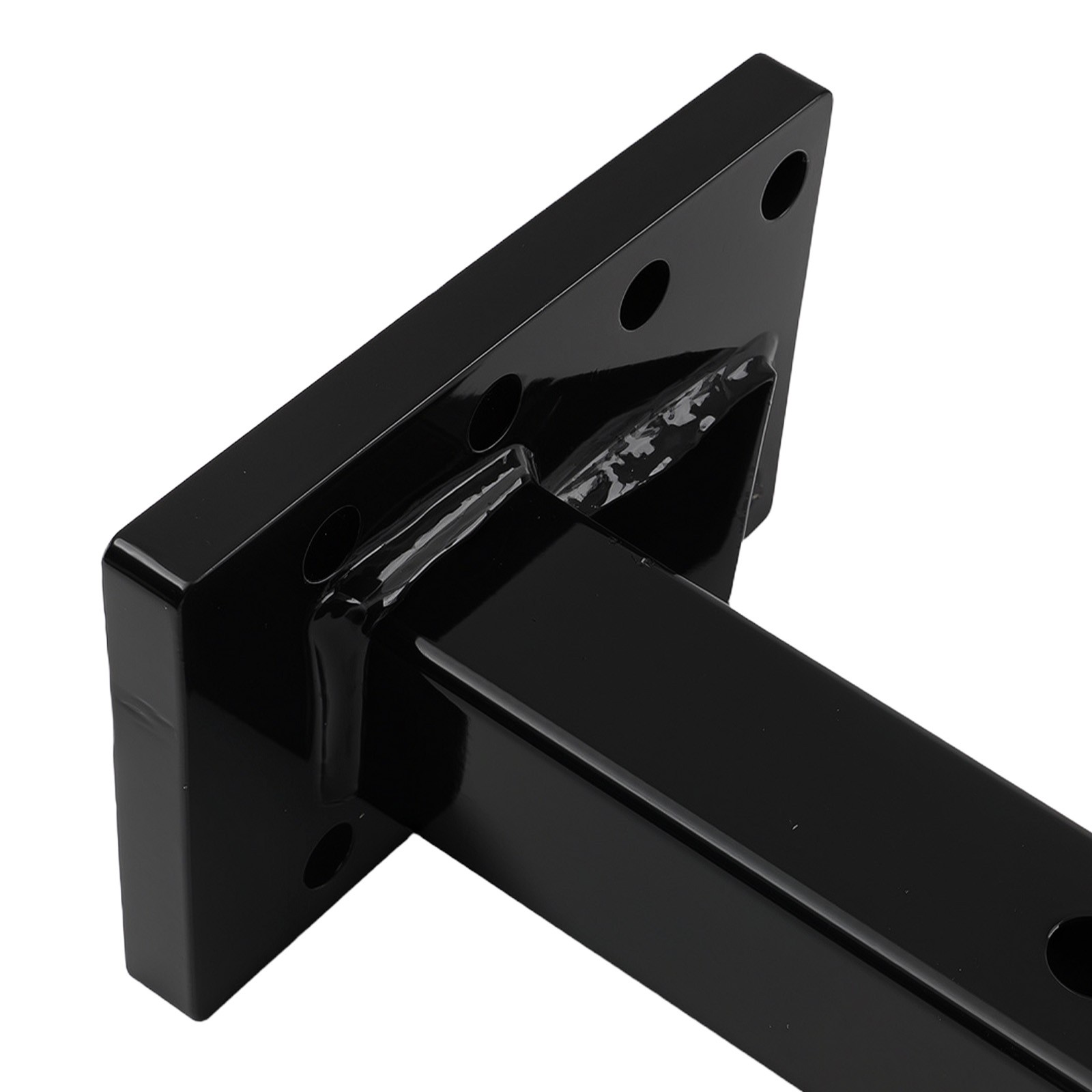 3 Position Pintle Hitch Mount Plate for 2″ Hitch Steel 20000 lbs Capacity